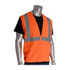 PIP® ANSI Type R Class 2 Value Zipper Solid Vest, Hi-Vis Orange, Large, #302-WCENGZOR-L