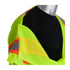 PIP® ANSI Type R Class 3 Two-Tone Breakaway Vest, Hi-Vis Yellow, 4X-Large, #303-5PMTT-LY/4X