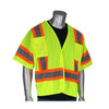 PIP® ANSI Type R Class 3 Two-Tone Breakaway Vest, Hi-Vis Yellow, 5X-Large, #303-5PMTT-LY/5X
