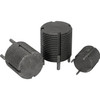 Kipp Threaded Insert, Full Body Steel, M08, L=8, (Qty. 1), K0400.08