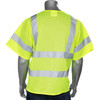 PIP® ANSI Type R Class 3 Dual Sized Value Zipper Mesh Vest, Hi-Vis Yellow, L/X-Large, #303-V100LY-L/XL