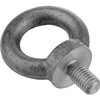 Kipp Ring Bolt Fixed, DIN 580, M12X20.5, Steel, Bright, (10/Pkg), K0767.12