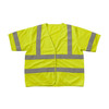 PIP® ANSI Type R Class 3 FR Treated Solid Vest, Hi-Vis Yellow, 4X/5X-Large, #305-HSSVFRLY-4X/5X