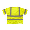 PIP® ANSI Type R Class 3 FR Treated Solid Vest, Hi-Vis Yellow, 2X/3X-Large, #305-HSSVFRLY-2X/3X