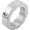 Kipp Shaft Collar, w/Grub Screw & Hex Socket, DIN 705, Form E, D1=10 mm, D2=20 mm, B=10 mm, Stainless Steel, (10/Pkg), K0406.301002