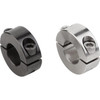 Kipp M3 x 8, Two Piece Shaft Collar, Locking, 4 mm Bore Dia., 16 mm O.D., Steel, (Qty. 1), K0612.00401