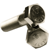 1/4"-20 x 5/8" Fully Threaded Hex Cap Screws Coarse 316 Stainless Steel (100/Pkg.)