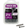 ITW #9 x 2-1/4" Rock-On Cement Board Screw, Flat Serrated Head, Star Drive, (100 Pack/4 Packs), #ITW23321