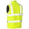 Bisley® ANSI Type R Class 2 Reversible Puffer Vest, Hi-Vis Yellow/Green, X-Large #332M0330H-YEL/XL