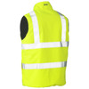Bisley® ANSI Type R Class 2 Reversible Puffer Vest, Hi-Vis Yellow/Green, 3X-Large #332M0330H-YEL/3XL