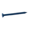 Grip Rite 3/16" x 2-1/4" Concrete Screws, Phillips Flat Head, (100/Pack), #FC32141C