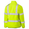 Bisley® ANSI Type R Class 3 Reversible Puffer Jacket, Hi-Vis Yellow/Green, Large #333M6350H-YEL/L
