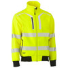 Bisley® ANSI Type R Class 3 Soft Shell Jacket, Hi-Vis Yellow/Green, Large #333M6979T-YEL/L