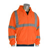 PIP® ANSI Type R Class 3 Hooded Sweatshirt, Hi-Vis Orange, Medium #323-HSSEOR-M