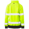 Bisley® ANSI Type R Class 2 Women's Contoured Fleece Pullover Sweatshirt, Hi-Vis Yellow/Green, X-Large #323W6818T-YEL/XL