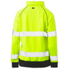 Bisley® ANSI Type R Class 2 Women's Contoured Fleece Pullover Sweatshirt, Hi-Vis Yellow/Green, Medium #323W6818T-YEL/M