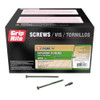 Grip Rite #10 x 4" Prime Guard Plus Exterior Screws, Star Drive, Green (1,000/Carton) #L4STGR1M