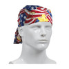 EZ-Cool® Evaporative Cooling Tie Hat, Patriot, One Size, 10/Pack #396-300-PAT