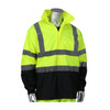 Viz ANSI Type R Class 3 Value All Purpose Waterproof Jacket with Black Bottom, Hi-Vis Yellow/Green, 4X/5X-Large #353-1200LY-4X/5X