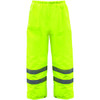 Boss® Class E Insulated Hi-Vis Waterproof Pants, Hi-Vis Yellow/Green, Large #3NR4000L