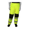 PIP ANSI Class E Insulated Bib Pants with Black Trim, Hi-Vis Yellow/Green, Large #318-1775-LY/L