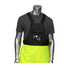 PIP ANSI Class E Insulated Bib Pants with Black Trim, Hi-Vis Yellow/Green, Medium #318-1775-LY/M