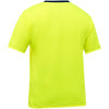 Bisley Non-ANSI Short Sleeve T-Shirt, Hi-Vis Yellow/Green, 3X-Large #310M1118-Y/3X