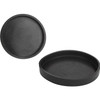 Kipp Protective Rubber Cap For Shallow Pot Magnet, Black, Synthetic Rubber, 52 x 6 mm, (10/Pkg), K0561.50