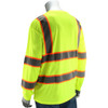 PIP ANSI Type R Class 3 Two-Tone Long Sleeve T-Shirt, Hi-Vis Yellow/Green, X-Large #313-1345-LY/XL