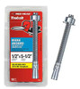 Trubolt 1/2" x 5-1/2" Concrete Wedge Anchor, (10 pc-Pack/6 Packs) #ITW12019