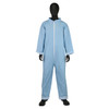 Posi-Wear Flame Resistant Basic Coverall/Blue/Large (25/Case) 3100/L