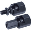 Kipp Quick Fit Couplings, w/ Radial Offset Compensation, D=M6, 37.5x21 mm, Steel, External Thread, (Qty. 1), K0709.0614