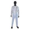 PIP Standard Weight Basic Coverall/White/3X-Large (25/Case) 3500/XXXL