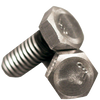 1/4"-28 x 5/8" Fully Threaded Grade 2 Hex Cap Screw Plain (3,000/Bulk Pkg.)