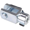 Kipp Clevis w/Snap-In Pin, Internal Left-Hand Thread, DIN 71752, M5, Steel, (10/Pkg), K0731.05101