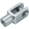 Kipp Clevis Joints, DIN 71752, M5, Right-Hand Internal Thread, G=10 mm, Stainless Steel, (Qty. 1), K0732.0510