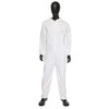 Posi-Wear BA Elastic Wrist & Ankle Coverall/White/2X-Large (25/Case) 3602/2XL