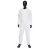 Posi-Wear BA Elastic Wrist & Ankle Coverall/White/4X-Large (25/Case) 3602/4XL