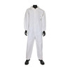 Posi-Wear UB Basic Coverall w/Elastic Wrist & Ankle/White/4X-Large (25/Case) 3702/XXXXL