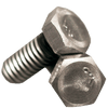 3/8"-24 x 1-1/4" Fully Threaded Grade 2 Hex Cap Screw Plain (800/Bulk Pkg.)