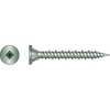 Simpson Strong-Tie #9 x 1-1/4" CB3BLGHL Cement Board Screws, Collated, Square Drive, Ribbed Wafer Head, Mechanically Galvanized (1500/Pkg) #CB3BLGHL114S