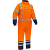 Bisley ANSI Type R Class 3 Extreme Cold Coverall with X-Back, Hi-Vis Orange, 4X-Large #344M6453X-ORNV/4X