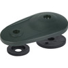 Kipp Swivel Feet Plates, Extended, Style D, D=80, Thermoplastic, (Qty. 1), K0654.40803