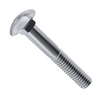 M6-1.0 x 25 mm Carriage Bolts, DIN 603, A4 Stainless Steel (100/Pkg.)