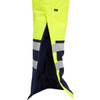 Bisley ANSI Class E Extreme Cold Bib Overall, Hi-Vis Yellow/Green, X-Large #318M6452T-YLNV/XL