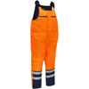 Bisley ANSI Class E Extreme Cold Bib Overall, Hi-Vis Orange, Small #318M6452T-ORNV/S