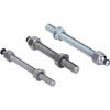 Kipp Threaded Spindle for Leveling Feet, D=M20x150, Stainless Steel, (Qty:1), K0669.201502