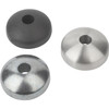 Kipp Leveling Feet Plates ECO, Style A, D=M30, Zinc, (Qty:10), K0428.10301