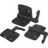 Kipp Hinge, Plastic, w/Locking Lever, 97x48mm, Thermoplastic Black, Steel (Qty:1), K0436.502828