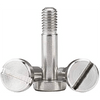 1/4" x 3/4" Slotted Shoulder Bolts, 18-8 Stainless Steel (10/Pkg.)